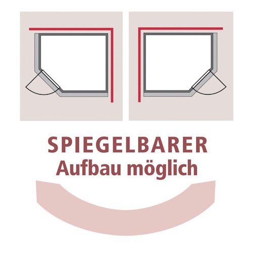 Karibu Amelia 3 - Sauna mit Eckeinstieg 68 mm inkl. gratis Saunaofen im Wert von 599,99 €