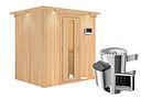 Vorschaubild Karibu Sauna Fanja - 68 mm Systemsauna - 230 Volt Plug & Play