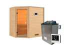 Vorschaubild Karibu Woodfeeling Sauna Jella - 38 mm Massivholz Aktionssauna inkl. gratis Saunaofen im Wert von 599,99 €