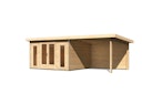 Vorschaubild Karibu Premium Gartenhaus Radeburg 2 - 40 mm (Homeoffice-Gartenhaus)