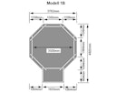 Karibu Pool Modell 1 A/B/C/D - kesseldruckimprägniert