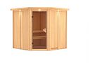 Vorschaubild Karibu Sauna Jarin mit Eckeinstieg 68 mm