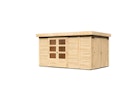 Vorschaubild Karibu Woodfeeling Gartenhaus Retola 2/3/4/5/6 inkl. Anbauschrank - 19 mm