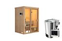 Vorschaubild Karibu Sauna Avari 1 Superior mit Fronteinstieg 68 mm - 230 Volt Plug & Play