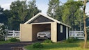 Vorschaubild Karibu Garage Blockhausgarage 38 mm