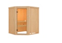 Vorschaubild Karibu Woodfeeling Sauna Faurin - 68 mm Aktionssauna