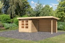 Vorschaubild Karibu Woodfeeling Gartenhaus Bastrup 2 naturbelassen - 28 mm