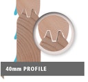 Vorschaubild Karibu Saunahaus Mainburg 5 mit Vorraum - 38 mm inkl. gratis Saunaofen im Wert von 599,99 €