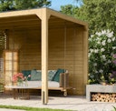 Vorschaubild Karibu Seitenwand für Pavillon Cubus 