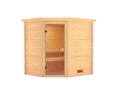 Vorschaubild Karibu Woodfeeling Sauna Elea - 38 mm Massivholz Aktionssauna inkl. gratis Saunaofen im Wert von 599,99 €