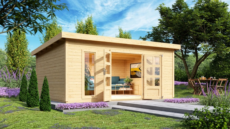 Karibu Woodfeeling Gartenhaus Northeim 6 - 38 mm