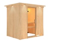 Vorschaubild Karibu Sauna Fanja - 68 mm Systemsauna - 230 Volt Plug & Play inkl. gratis Sauna-Zubehörset im Wert von 234,94 €