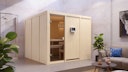 Vorschaubild Karibu Woodfeeling Sauna Arvika - 68 mm Aktionssauna
