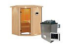 Vorschaubild Karibu Sauna Larin mit Eckeinstieg 68 mm