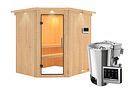 Vorschaubild Karibu Sauna Lilja - 68 mm Systemsauna - 230 Volt Plug & Play