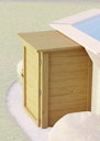 Vorschaubild Karibu Technikbox für Pools 19 mm kesseldruckimprägniert