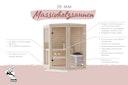 Vorschaubild Karibu Sauna Yuma - Massivholzsauna mit Eckeinstieg 38 mm inkl. gratis Saunaofen im Wert von 599,99 €