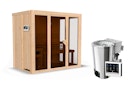 Karibu Sauna Irava 3 - 68 mm Systemsauna - 230 Volt Plug & Play