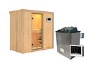 Vorschaubild Karibu Sauna Variado mit Fronteinstieg 68 mm