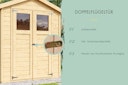 Vorschaubild Karibu Eco Gartenhaus Gerätehaus Dalin 1 - 14 mm