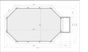 Karibu Pool Modell 4 Classic A/B/C/D 610 x 400 cm - kesseldruckimprägniert