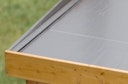 Vorschaubild Karibu Design Gartenhaus Dice 3 mit 2 Aluminium Schiebetüren - 38 mm (Homeoffice-Gartenhaus)