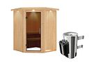 Vorschaubild Karibu Sauna Nanja - 68 mm Systemsauna - 230 Volt Plug & Play