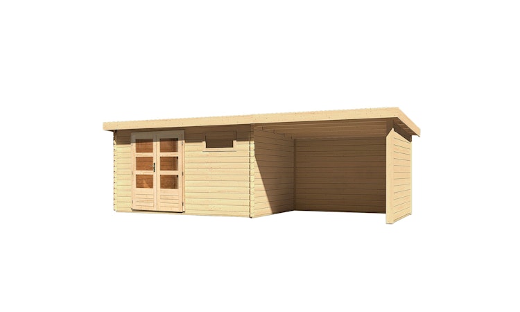 Karibu Woodfeeling Gartenhaus Bastrup 8 - 28 mm