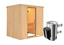 Vorschaubild Karibu Sauna Fanja - 68 mm Systemsauna - 230 Volt Plug & Play