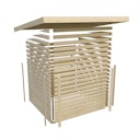 Karibu Gartensauna Saunahaus Hytti 1
