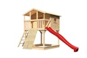 Vorschaubild Akubi Stelzenhaus Benjamin mit Rutsche und Holzrampe