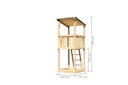 Vorschaubild Akubi Kinderspielturm Anna mit Pultdach