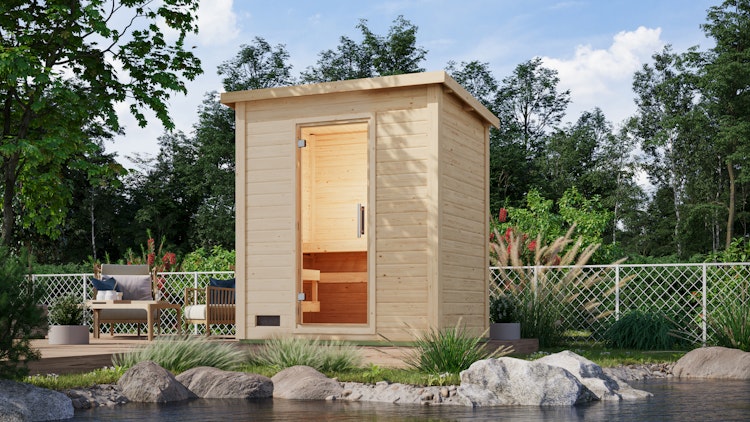 Karibu Gartensauna Saunahaus Caapi 2