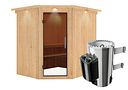 Vorschaubild Karibu Sauna Lilja - 68 mm Systemsauna - 230 Volt Plug & Play