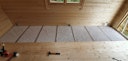 Fußboden Dämmungspaket für Gartenhäuser/Saunahäuser von 0-3 m² Innenfläche
