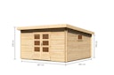 Vorschaubild Karibu Woodfeeling Gartenhaus Trittau 3/4/5/6 - 38 mm