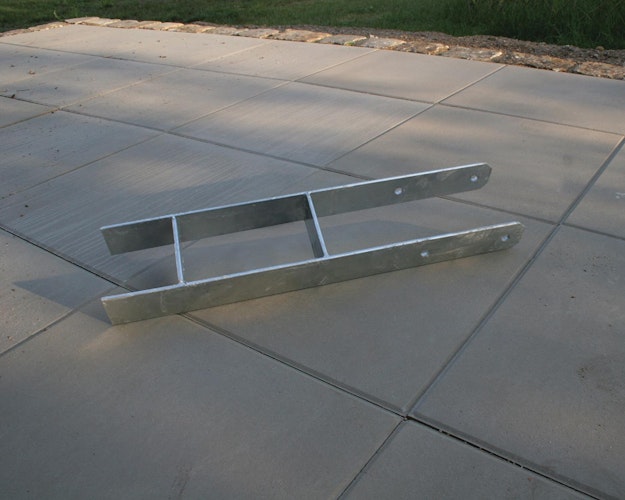 Karibu H-Pfostenanker für 9 x 9 cm Pfosten, 60 cm