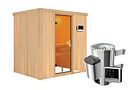 Vorschaubild Karibu Sauna Fanja - 68 mm Systemsauna - 230 Volt Plug & Play