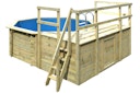 Vorschaubild Karibu Pool Modell 1 A/B/C/D - kesseldruckimprägniert