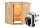 Vorschaubild Karibu Sauna Lilja - 68 mm Systemsauna - 230 Volt Plug & Play