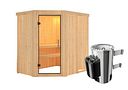 Vorschaubild Karibu Sauna Saja - 68 mm Systemsauna - 230 Volt Plug & Play
