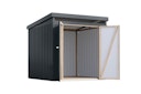 Vorschaubild Karibu Metall Gartenhaus Iridium 2/2,5/3/3,5