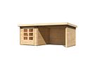 Vorschaubild Karibu Woodfeeling Gartenhaus Bastrup 4 naturbelassen - 28 mm