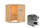 Vorschaubild Karibu Woodfeeling Sauna Faurin - 68 mm Aktionssauna inkl. gratis Sauna-Zubehörset im Wert von 234,94 €