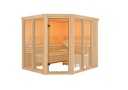Vorschaubild Karibu Sauna Ainur 3 Superior mit Eckeinstieg 68 mm