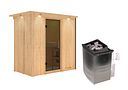 Vorschaubild Karibu Sauna Variado mit Fronteinstieg 68 mm
