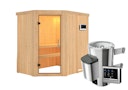 Vorschaubild Karibu Sauna Saja - 68 mm Systemsauna - 230 Volt Plug & Play