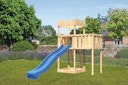 Vorschaubild Akubi Kinderspielturm Ritterburg Löwenherz inkl. Wellenrutsche und Anbauplattform