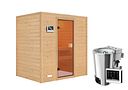 Vorschaubild Karibu Woodfeeling Sauna Selena - 38 mm Massivholz Aktionssauna