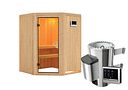 Vorschaubild Karibu Sauna Nanja - 68 mm Systemsauna - 230 Volt Plug & Play